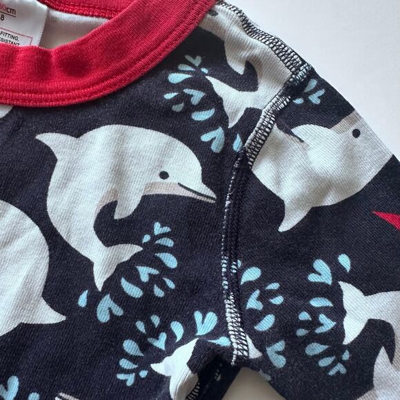Hanna Andersson dolphin pajamas - Picture 3 of 4